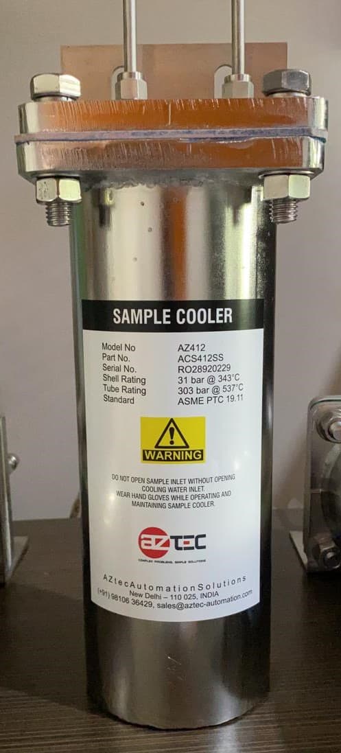 Sample Cooler (for Water, Steam & Process Liquids)